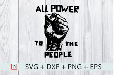 All Power To The People,Black Fist