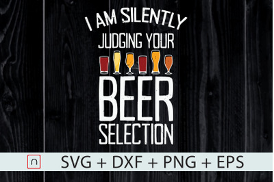 Beer Drinking Silently Judging Beer Snob