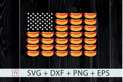 Hot Dot USA Flag - Funny 4th of July