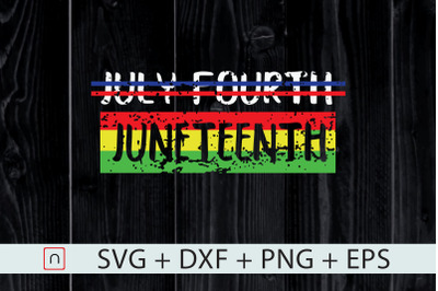 Black History African Juneteenth Flag