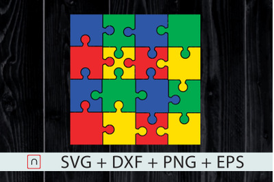 Autism Colorful Puzzle