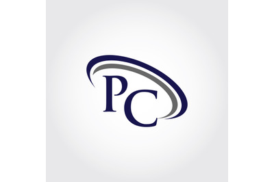 Monogram PC Logo Design
