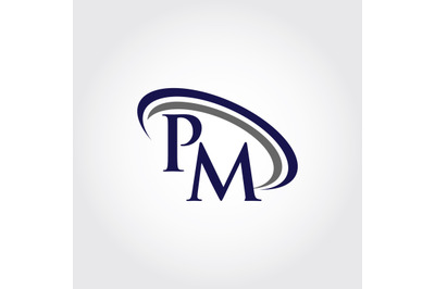 MOnogram PM Logo Design