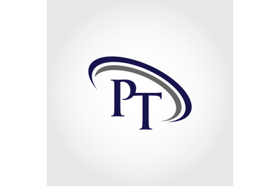 Monogram PT Logo Design