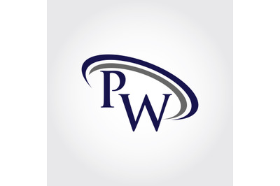 Monogram PW Logo Design