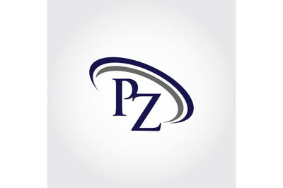 MOnogram PZ Logo Design