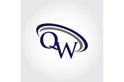 MOnogram QW Logo Design