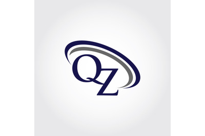 Monogram QZ Logo Design