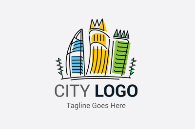 Real Estate City Logo