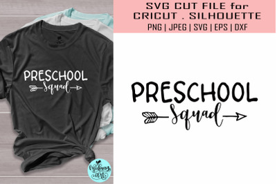 Preschool squad svg&2C; teacher svg