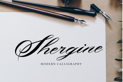 Shergine - Modern Calligraphy