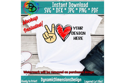 Peace love svg, Peace love, Your Design, Digital Download, Awareness s