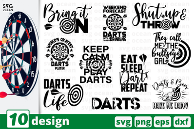 10 DARTS QUOTES, sport&nbsp;quotes cricut svg