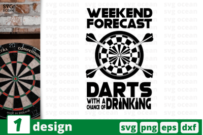 1 DARTS WITH A CHANCE OF DRINKING, sport&nbsp;quotes cricut svg