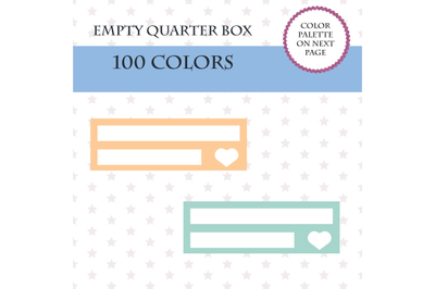 100 Quarter Box&2C; Daily Habit Tracker Sidebar