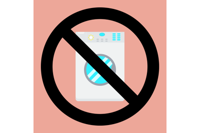 Do not wash in washing machine