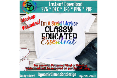 Social worker svg, social work svg, classy educated svg, Bougie, Ratch