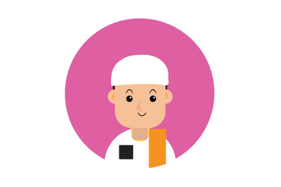 Icon Character Religious Islamic Man