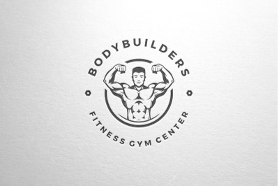 Fitness Gym Logo Design Template