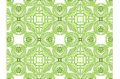 Pattern Abstract Green Color