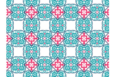 Pattern Abstract Pink Blue Color