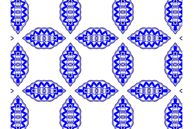 Pattern Abstract Blue Color Design