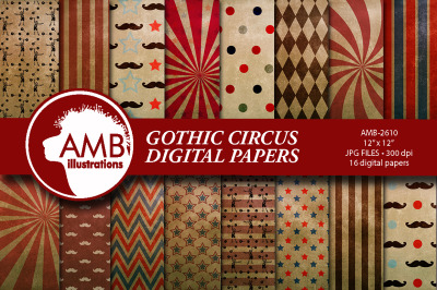 Circus Gothic Papers AMB-2610