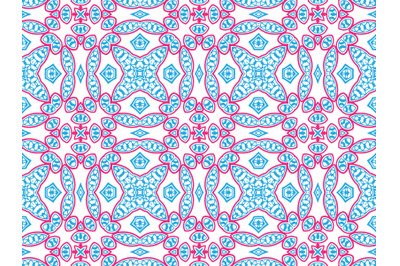 Pattern Abstract Pink Blue Color