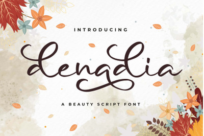 Denadia a Beauty Script Font