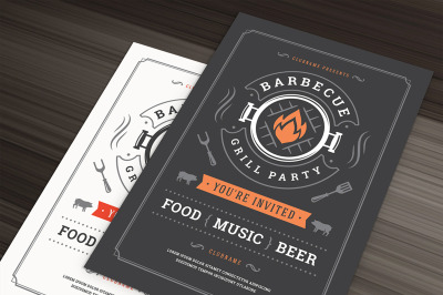 Barbecue Party Flyer Template