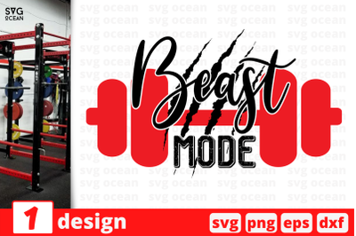 1 BEAST MODE, sport&nbsp;quotes cricut svg