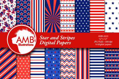 Stars and Stripes Papers AMB-2633