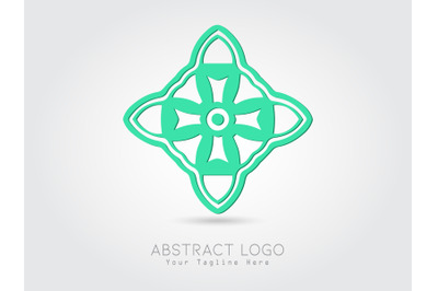 Logo Abstract Tosca Color