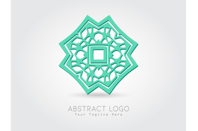 Logo Abstract Tosca Color