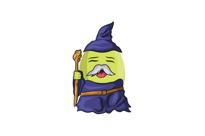 Ambarella Fruit Wizard Cartoon Character