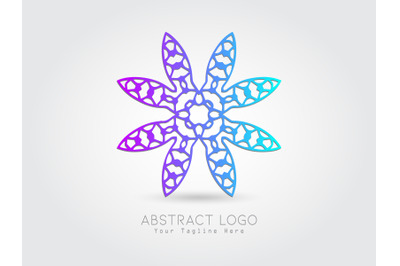 Logo Abstract Gradiation Color