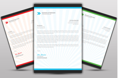 Corporate Business Letterhead