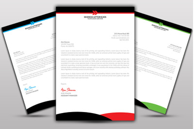 Letterhead&nbsp;Template