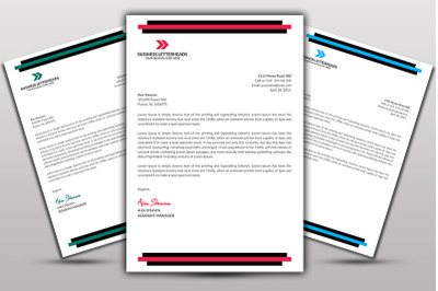 Letterhead Template