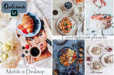 Food Blogger Mobile &amp; Desktop Lightroom Presets
