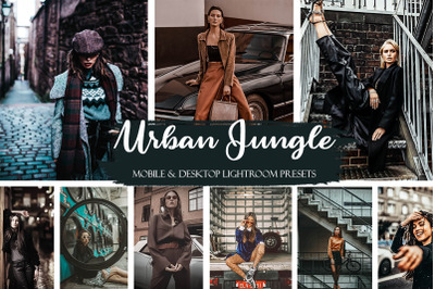 Urban Jungle Mobile &amp; Desktop Presets | Street Ligthroom Presets