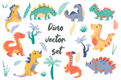 Happy dinos - decoration kits