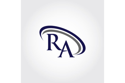 Monogram RA Logo Design