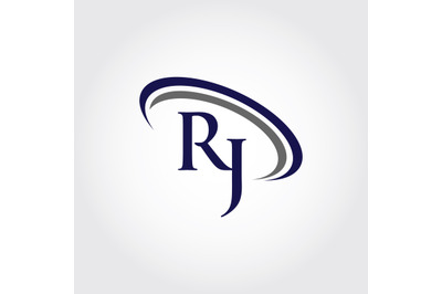 Monogram RJ Logo Design