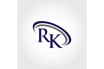 MOnogram RK Logo Design