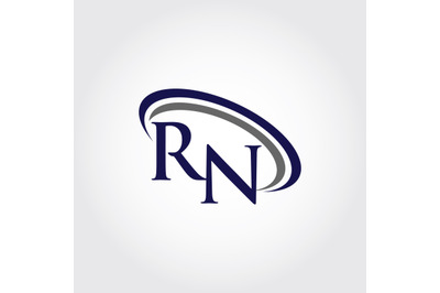 Monogram RN Logo Design