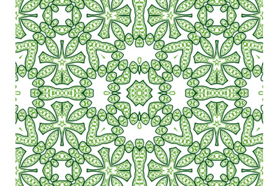 Pattern Abstract Green Color Design