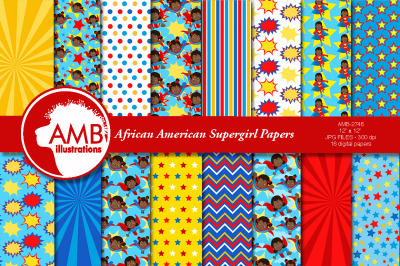 African American Supergirl Papers AMB-2746