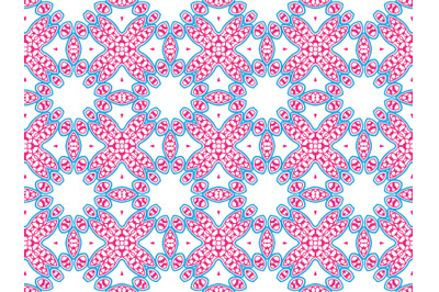 Pattern Abstract Blue Pink Color