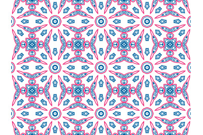 Pattern Abstract Blue Pink Color